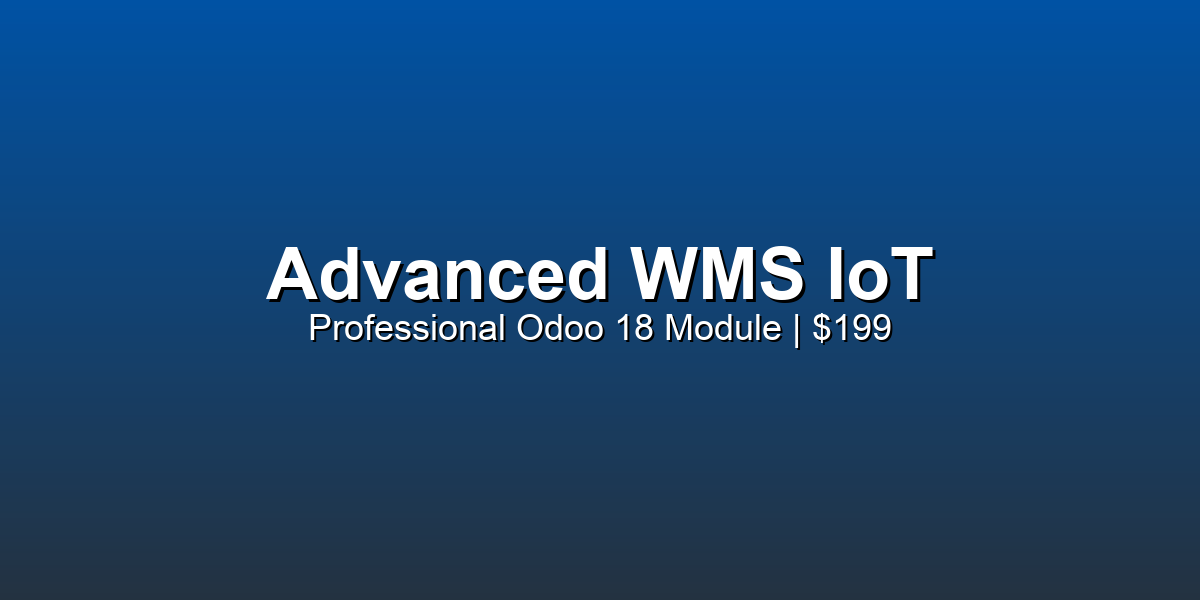WMS IoT & RFID preview