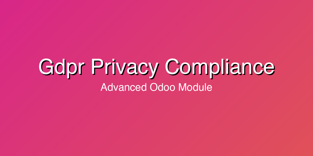 GDPR Privacy Compliance preview