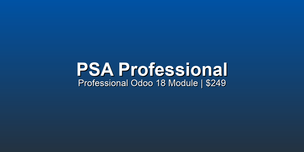 PSA Pro Services preview